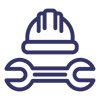 APlus_Icon_Equipment Acquisition-De-Install_BLUE